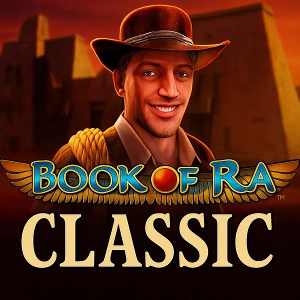 Book of Ra Classic slot visual from Novomatic available on wintinoo.de