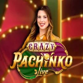 Official Live Casino logo: Crazy Pachinko by Evolution at Wintino Casino