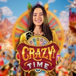 Crazy Time slot visual from Evolution available on wintinoo.de