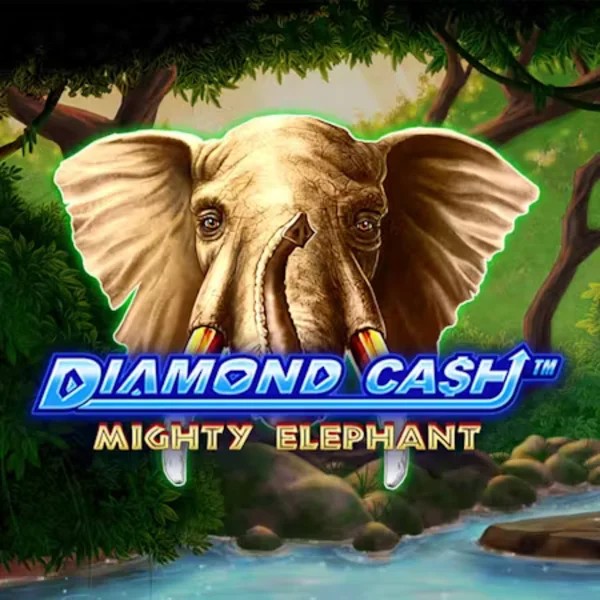 Diamond Cash Mighty Elephant slot logo by Greentube at Wintino Casino