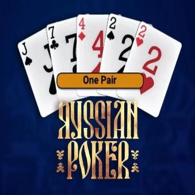 Russian Poker slot visual from OneTouch Games available on wintinoo.de