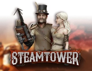 Steam Tower Slot logo by NetEnt at Wintino Casino